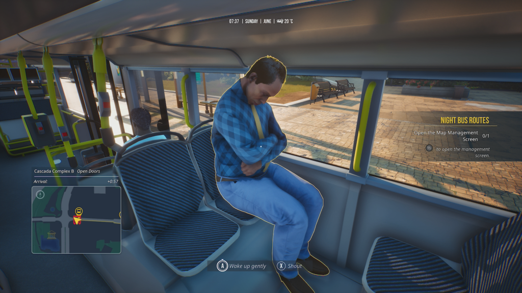 Bus Simulator 27 sleep