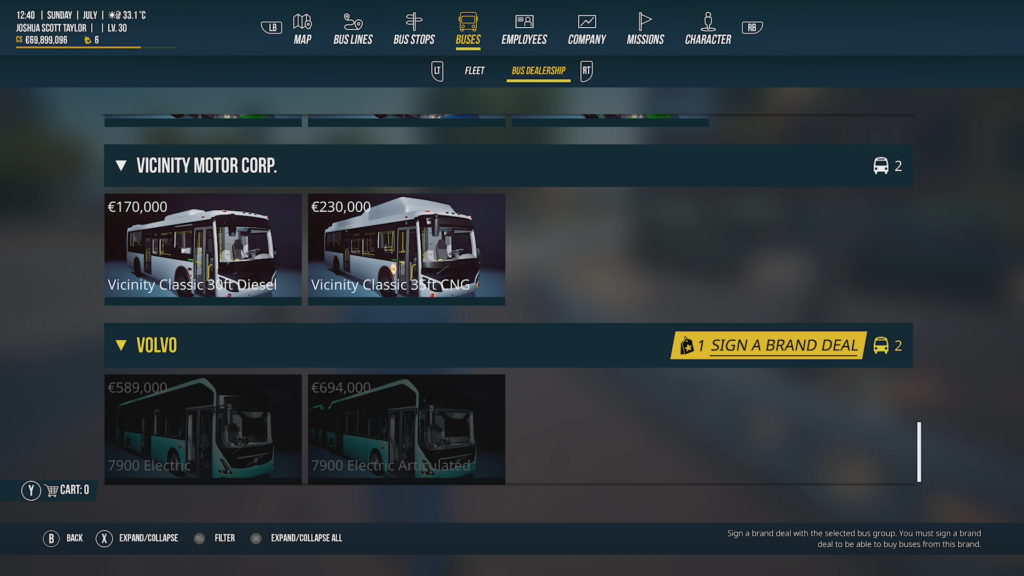 Bus Simulator 27 brand deal