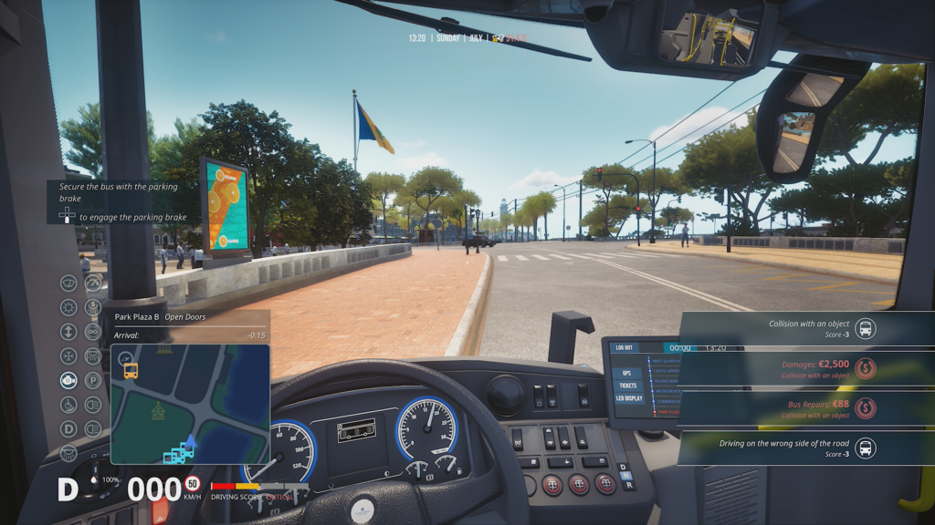 Bus Simulator 27 crash