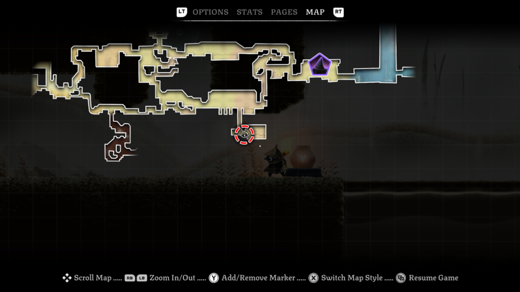 hair pin map