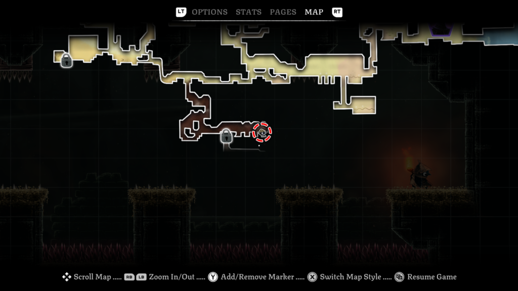 golden needle map