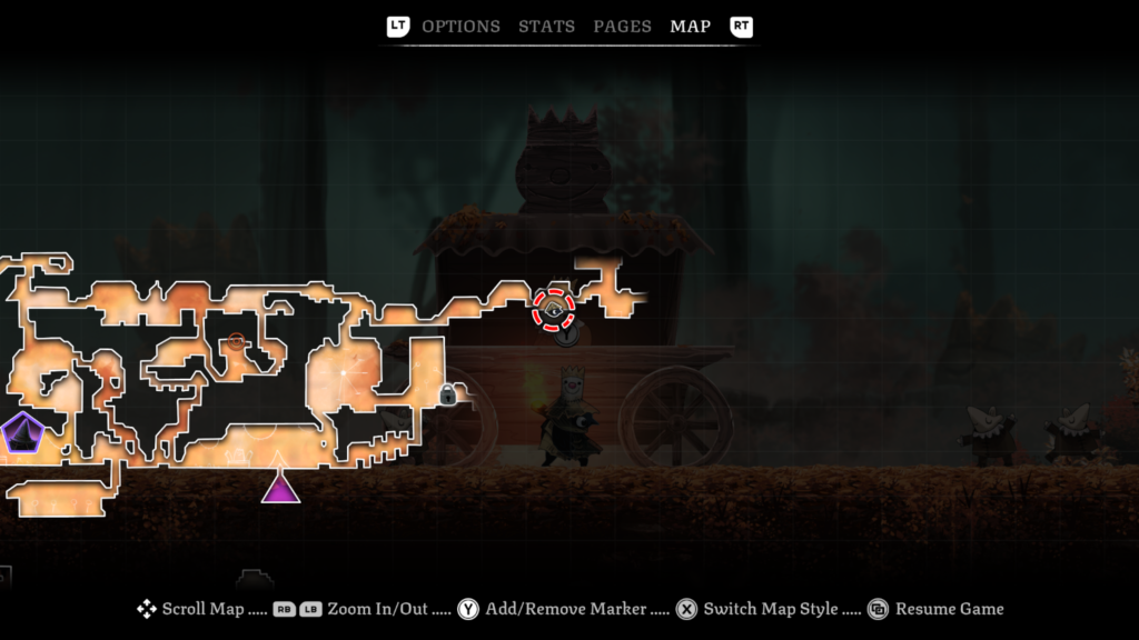 festive hat location map