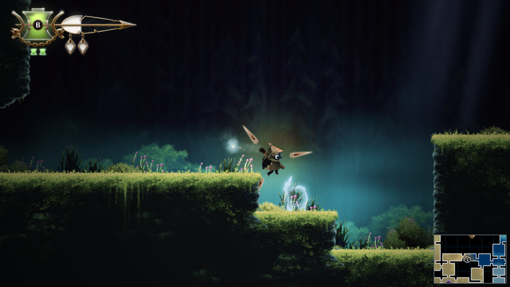 night garden bird