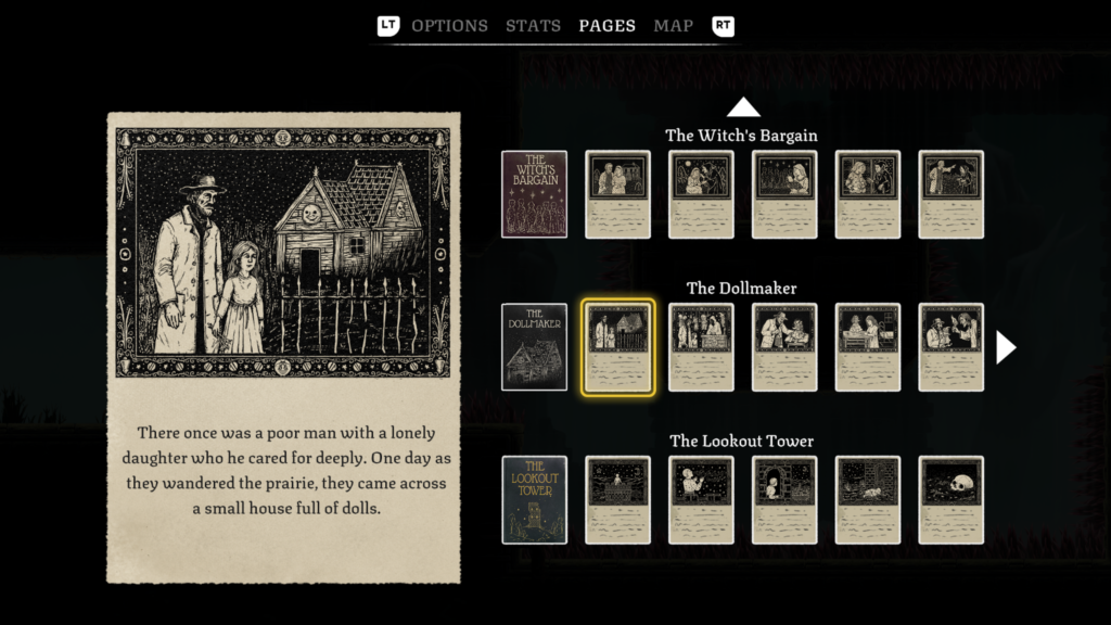 story pages