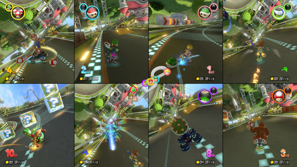 mario kart 8 deluxe switch 2 8 player