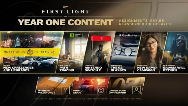 007 first light road map