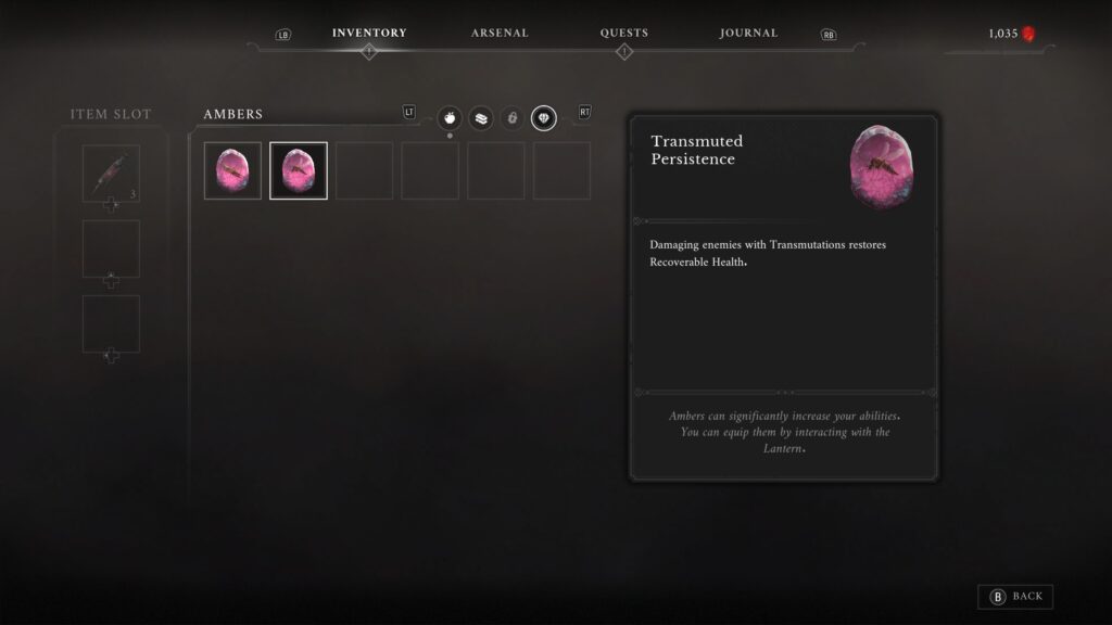 transmuted persistence