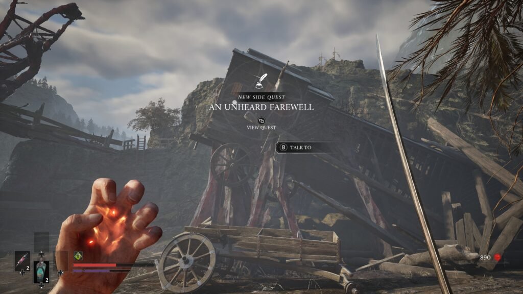 unheard farewell quest 1