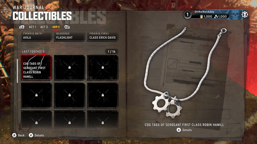cog tags robin hamill