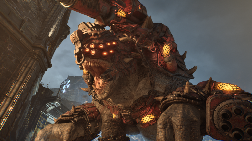 Without a doubt the best looking Gears of War game to date