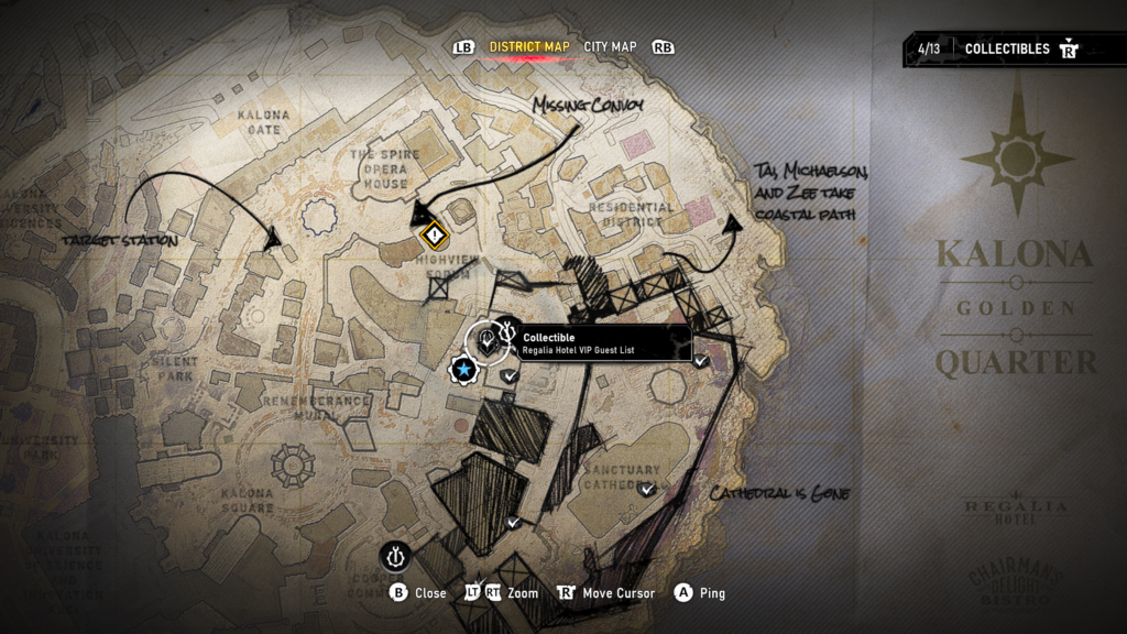 guest list map