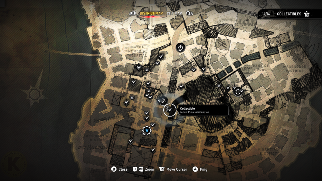 locust ammo  map