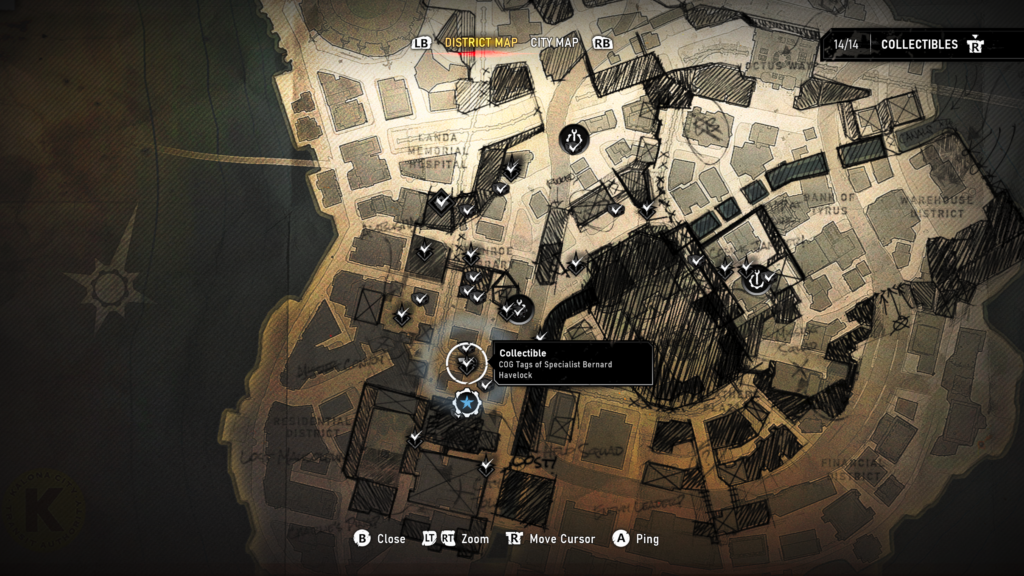 bernard cogs map