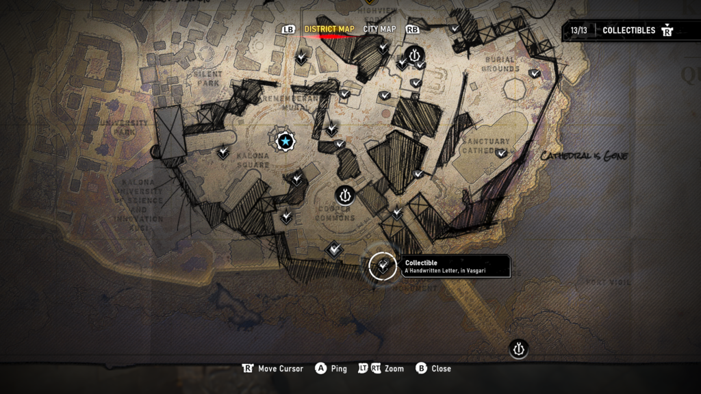 letter map