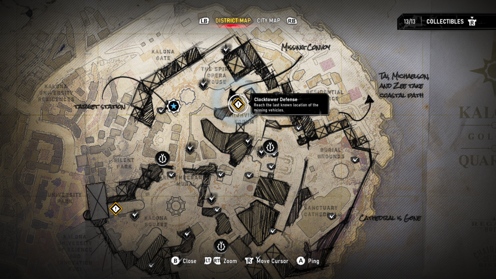 clocktower defence map