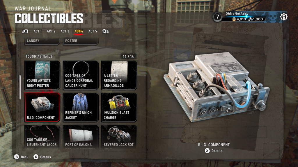 rig component