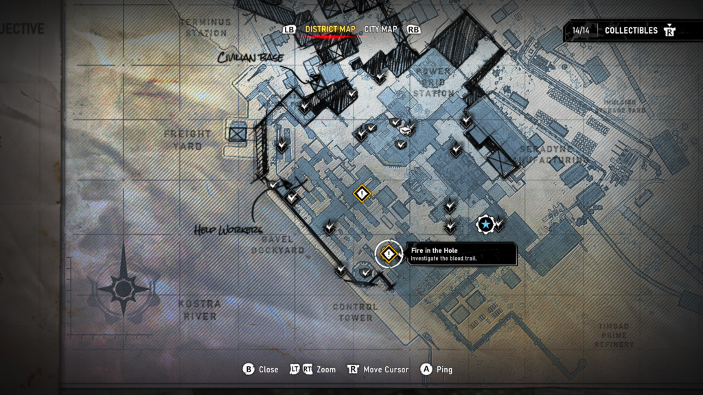 fire in the hole map