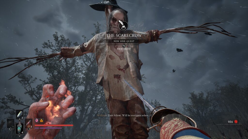 the scarecrow